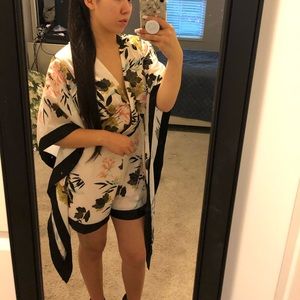 Sexy oriental geisha romper S